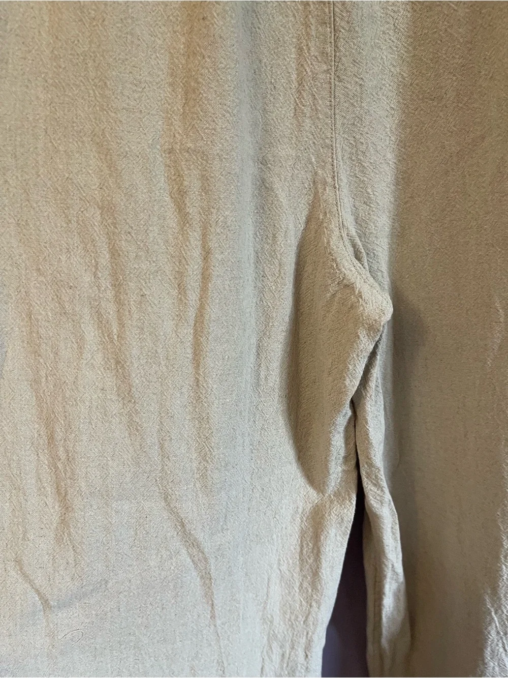 Women’s Relaxed Drawstring Pants in Beige